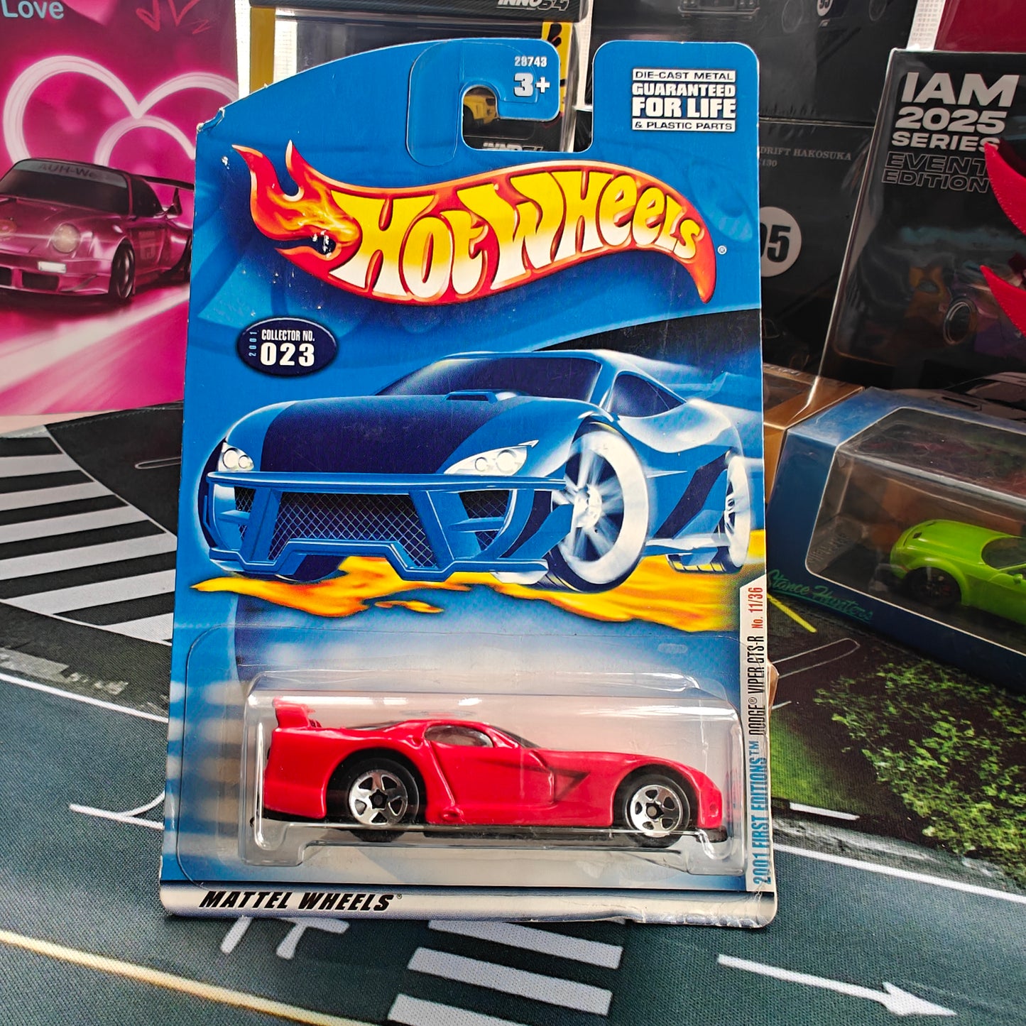 2001 First Editions Dodge Viper GTS-R Collector No-023