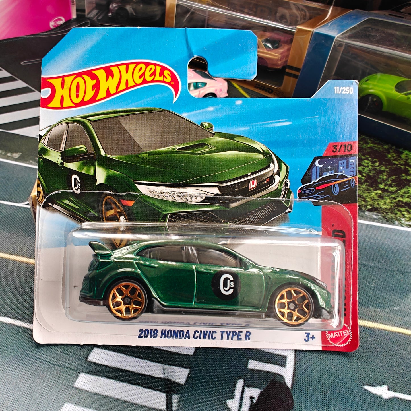 2018 HONDA CIVIC TYPE R GREEN