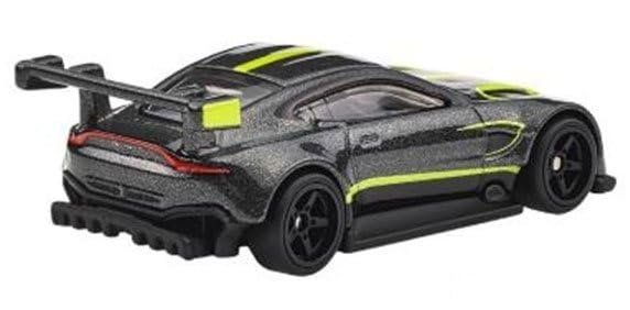 Hot Wheels Euro Speed Premium Die-Cast Car, 1:64 Scale, Limited Release, Metal Body (Aston Martin Vantage GTE)