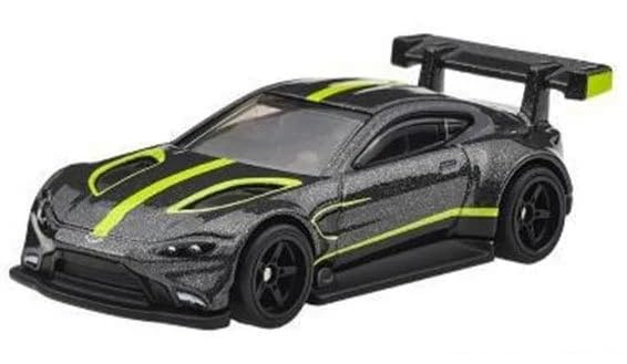 Hot Wheels Euro Speed Premium Die-Cast Car, 1:64 Scale, Limited Release, Metal Body (Aston Martin Vantage GTE)