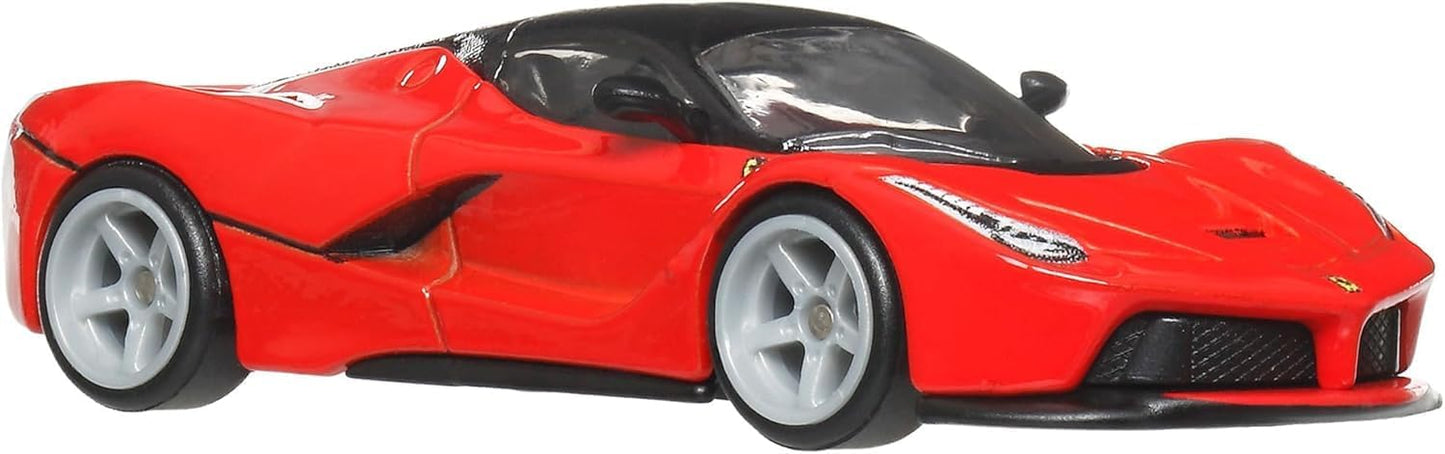 Hot Wheels Euro Speed Laferrari Premium Die-Cast Car, 1:64 Scale, Limited Release, Metal Body
