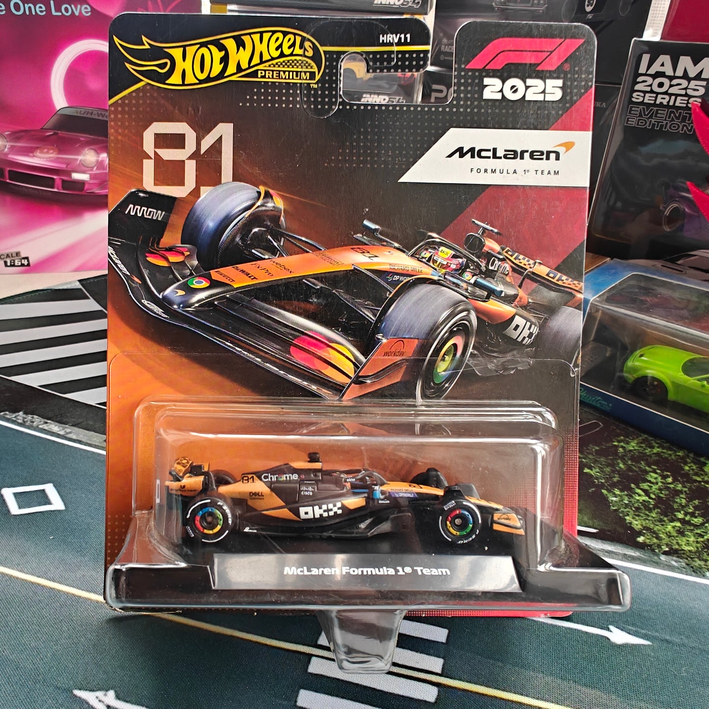 Hotwheels Premium McLaren Formula 1 Team #81