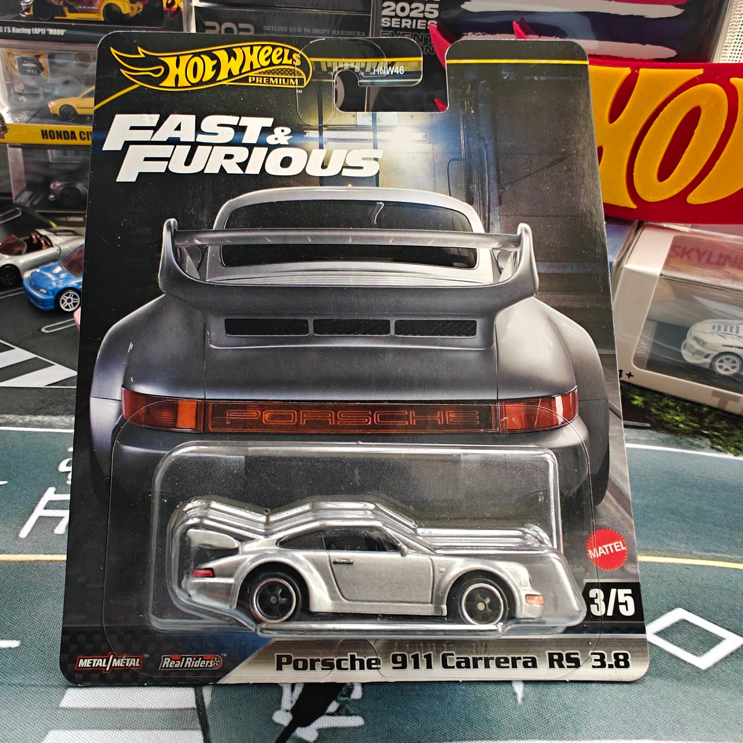 Hotwheels Premium Porsche 911 Carrera RS 3.8