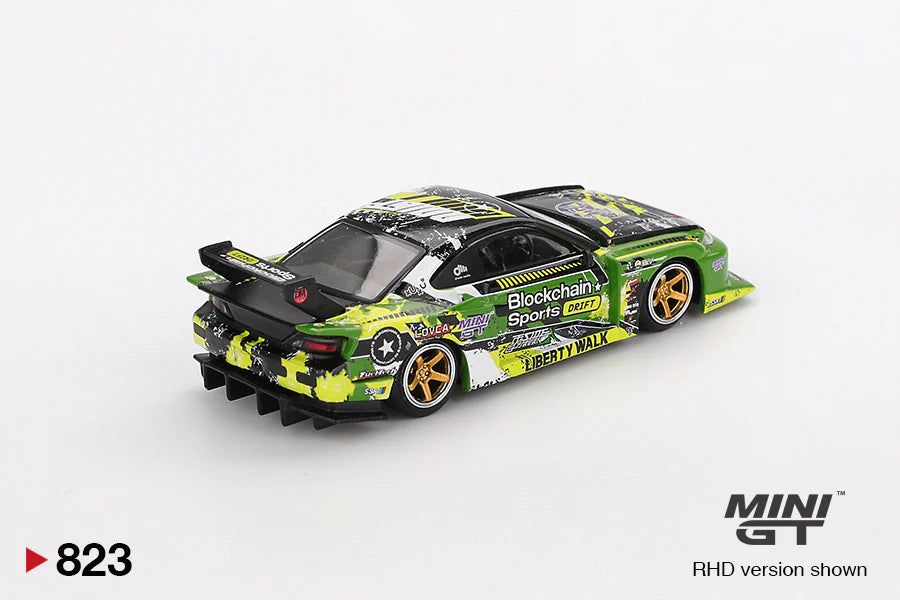Mini GT - Nissan LB-Super Silhouette S15 SILVIA #555 V2 2024 Formula Drift Japan 1:64 scale model car