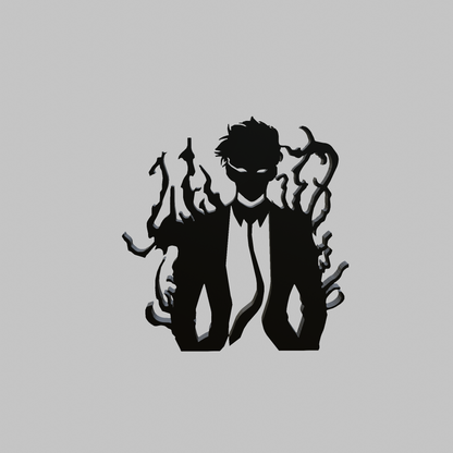 Sung jin woo Silhouette for Wall/Table