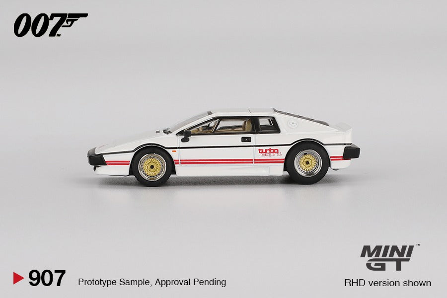 Lotus ESPRIT Tubro For your Eyes Only 1:64 scale model car - Mini GT