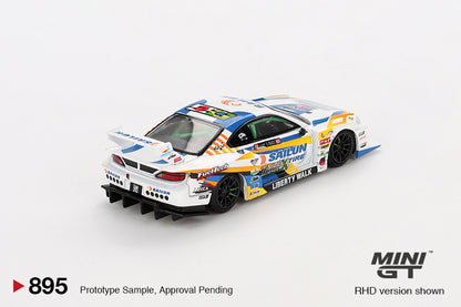 Mini GT #895: Nissan LB-Super Silhouette S15 SILVIA #555 2023 Formula Drift Japan