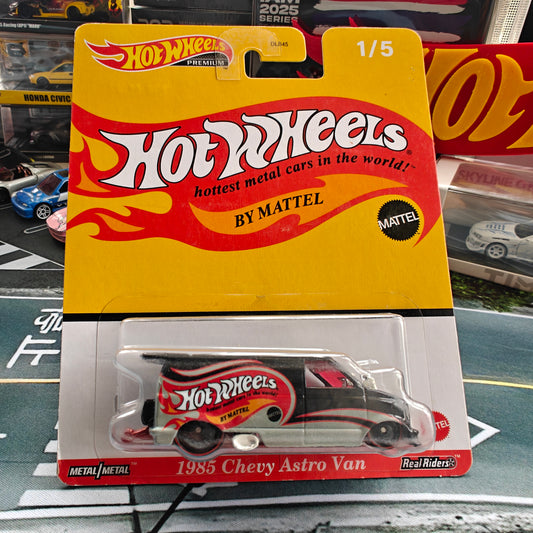 Hotwheels Premium 1985 Chevy Astro Van