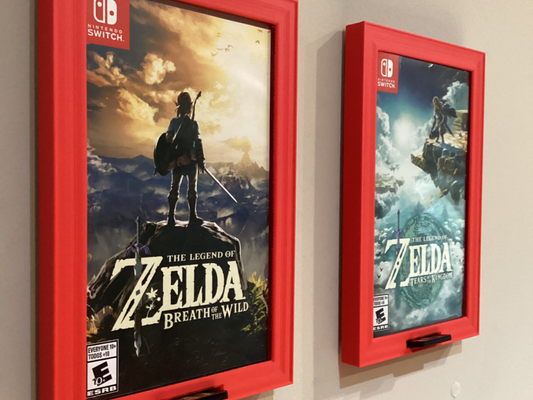 Nintendo Switch 1 And 2 Game Display Case