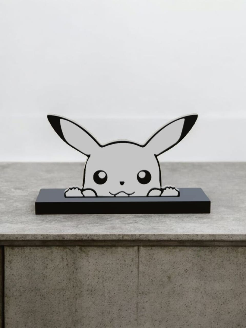Pikachu Silhouette for Wall/Table