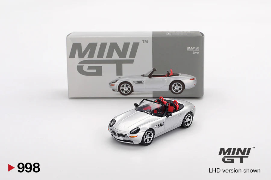 Mini GT - BMW Z8 Silver 1:64 scale model car