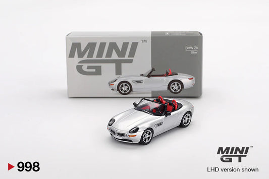 Mini GT - BMW Z8 Silver 1:64 scale model car