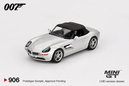 Mini GT BMW Z8 the world is not enough 1:64 scale model car