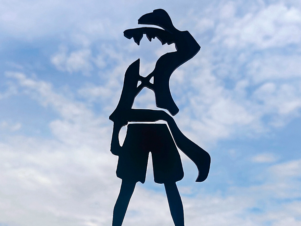 Luffy Silhouette for Wall/Table