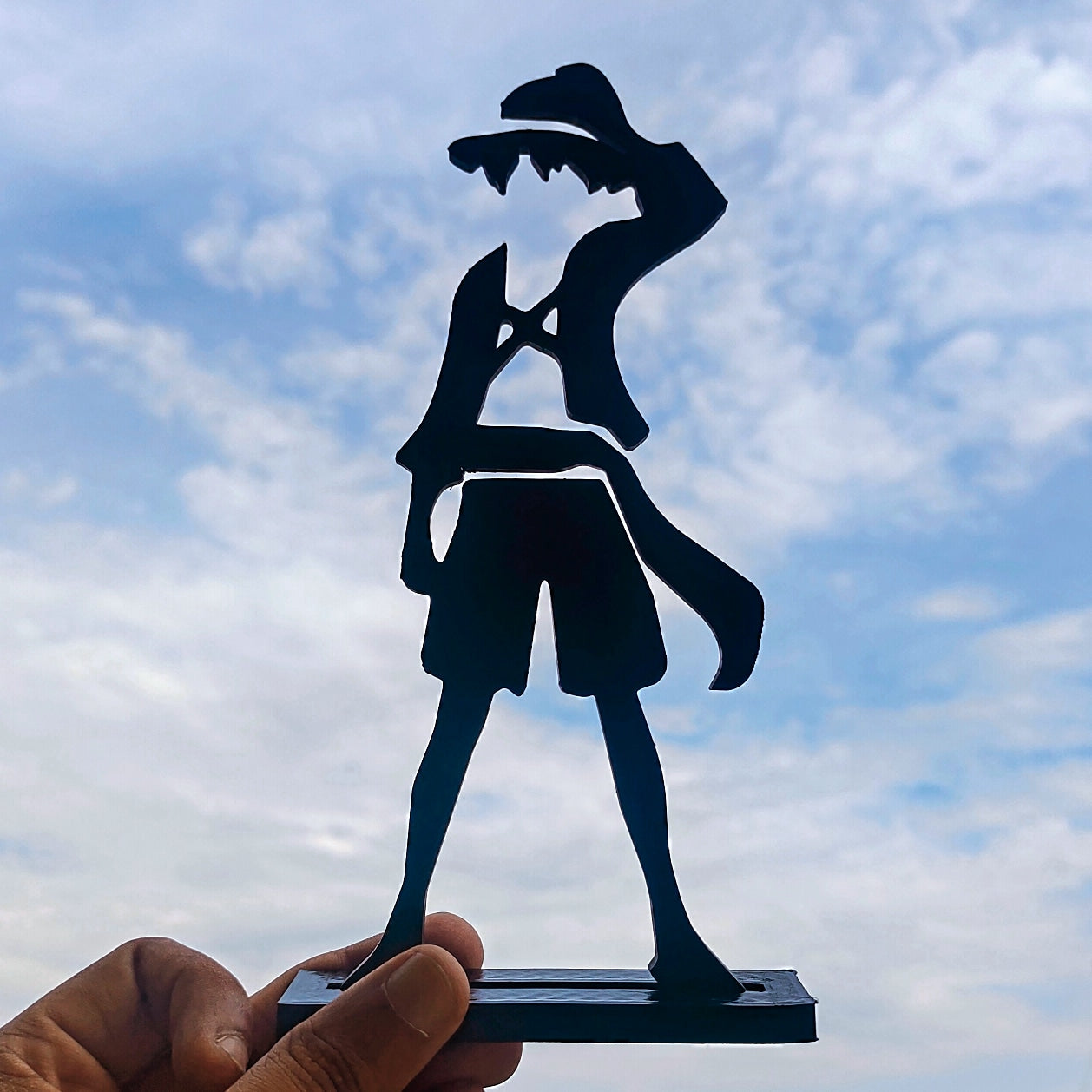 Luffy Silhouette for Wall/Table