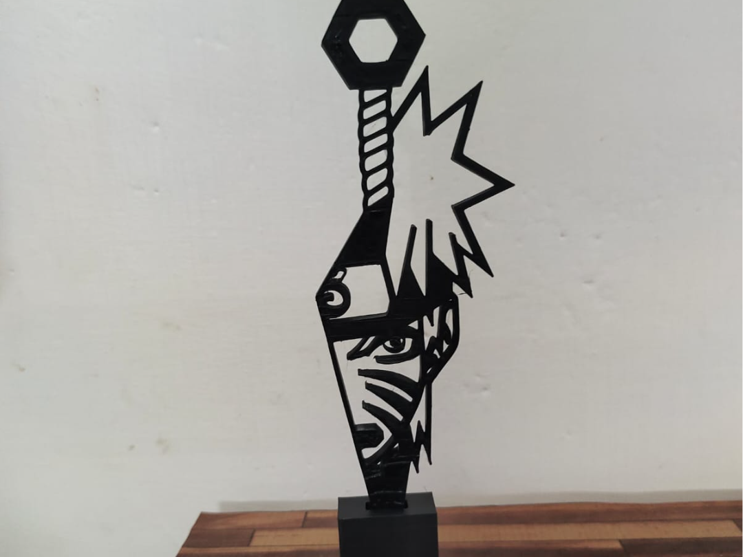 Naruto Silhouette for Wall/Table
