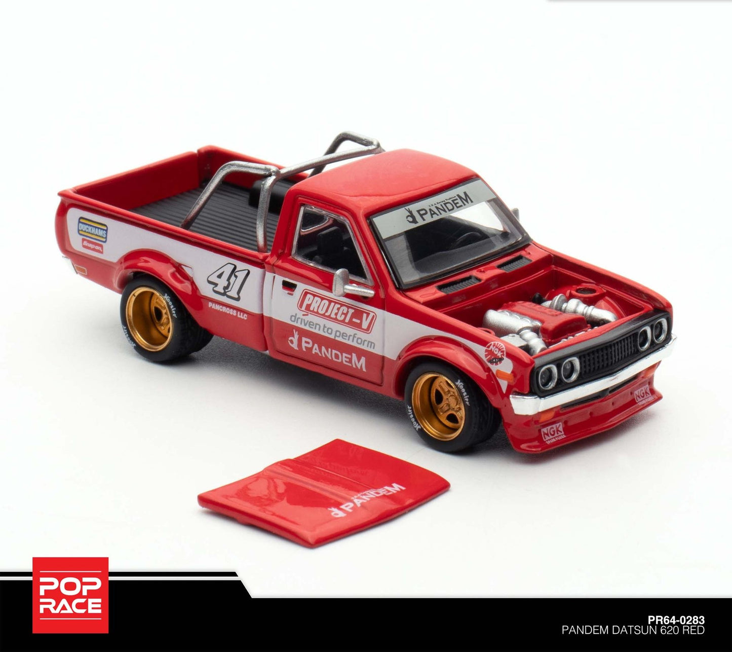 Pop Race - 1:64 Pandem Datsun 620 TDE 2025 Exclusive (PR64-283)