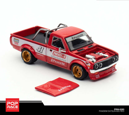 Pop Race - 1:64 Pandem Datsun 620 TDE 2025 Exclusive (PR64-283)
