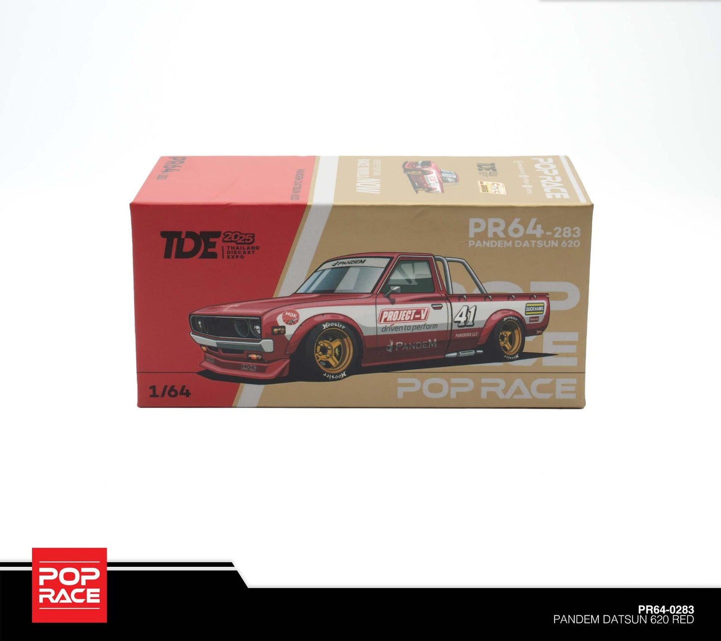 Pop Race - 1:64 Pandem Datsun 620 TDE 2025 Exclusive (PR64-283)