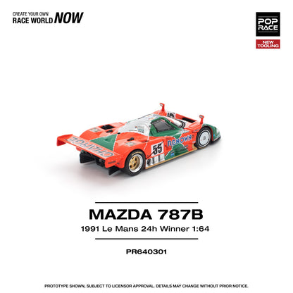 Poprace 1:64 MAZDA 787B 1991 LE MANS 24H WINNER