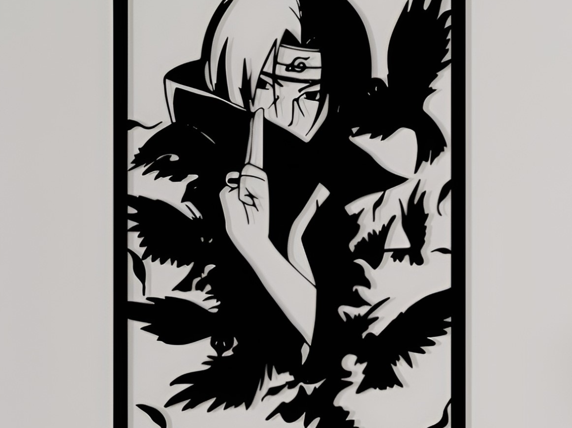 Itachi Silhouette for Wall/Table