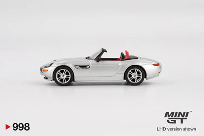 Mini GT - BMW Z8 Silver 1:64 scale model car