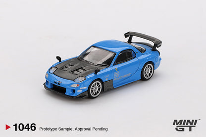 Mini GT - Mazda RX-7 RE-Amemiya 20B NA 3ROTOR-7 “Ama-san Go” 1:64 scale model car