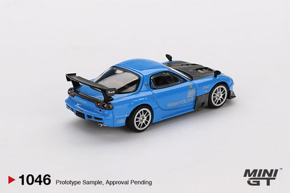 Mini GT - Mazda RX-7 RE-Amemiya 20B NA 3ROTOR-7 “Ama-san Go” 1:64 scale model car