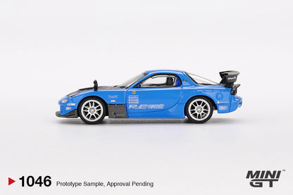 Mini GT - Mazda RX-7 RE-Amemiya 20B NA 3ROTOR-7 “Ama-san Go” 1:64 scale model car