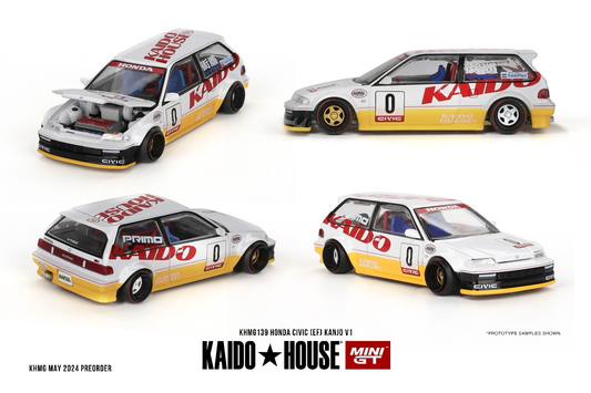 Mini GT #139: KAIDOHOUSE Honda Civic (EF) Kanjo V1 (KHMG139)