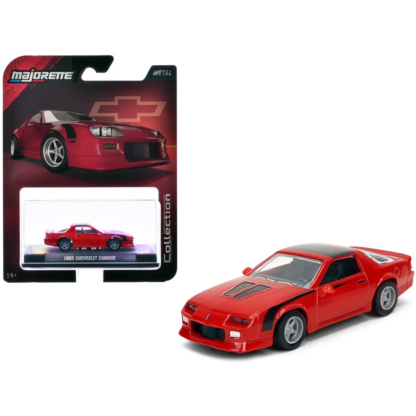 Majorette - 1985 CHEVROLET CAMARO RED