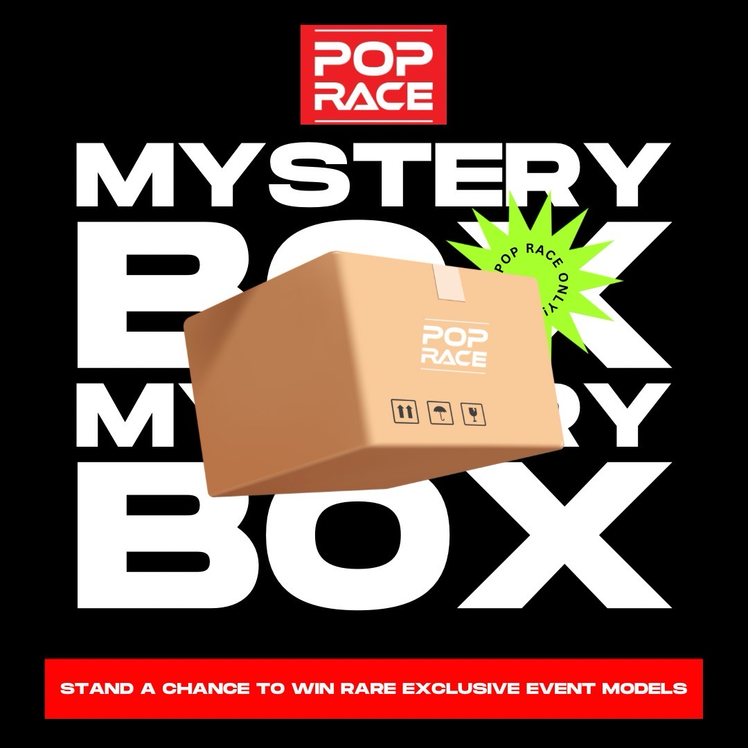 POP RACE MYSTERY BOX ASSORTMENT| 1 Car per Try