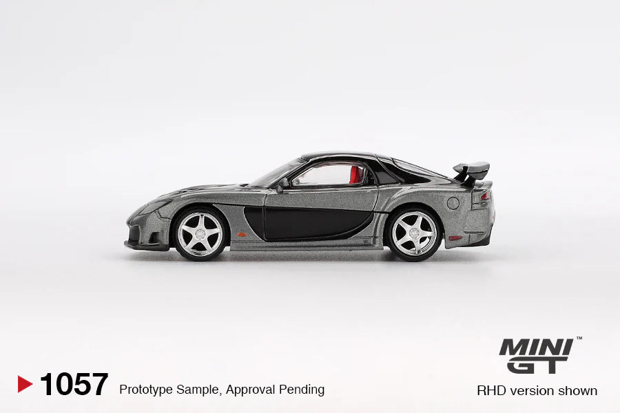 Mini GT - Mazda RX-7 VeilSide Fortune Grey 1:64 scale model car