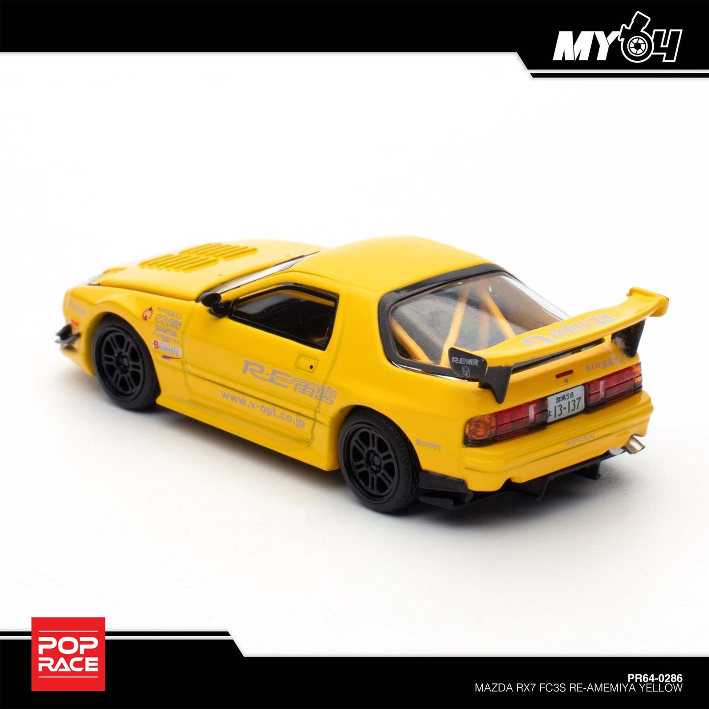 POP RACE Mazda RX7 FC3s Re Amemiya (PR64-286) | 2025 The Model Car Show Malaysia