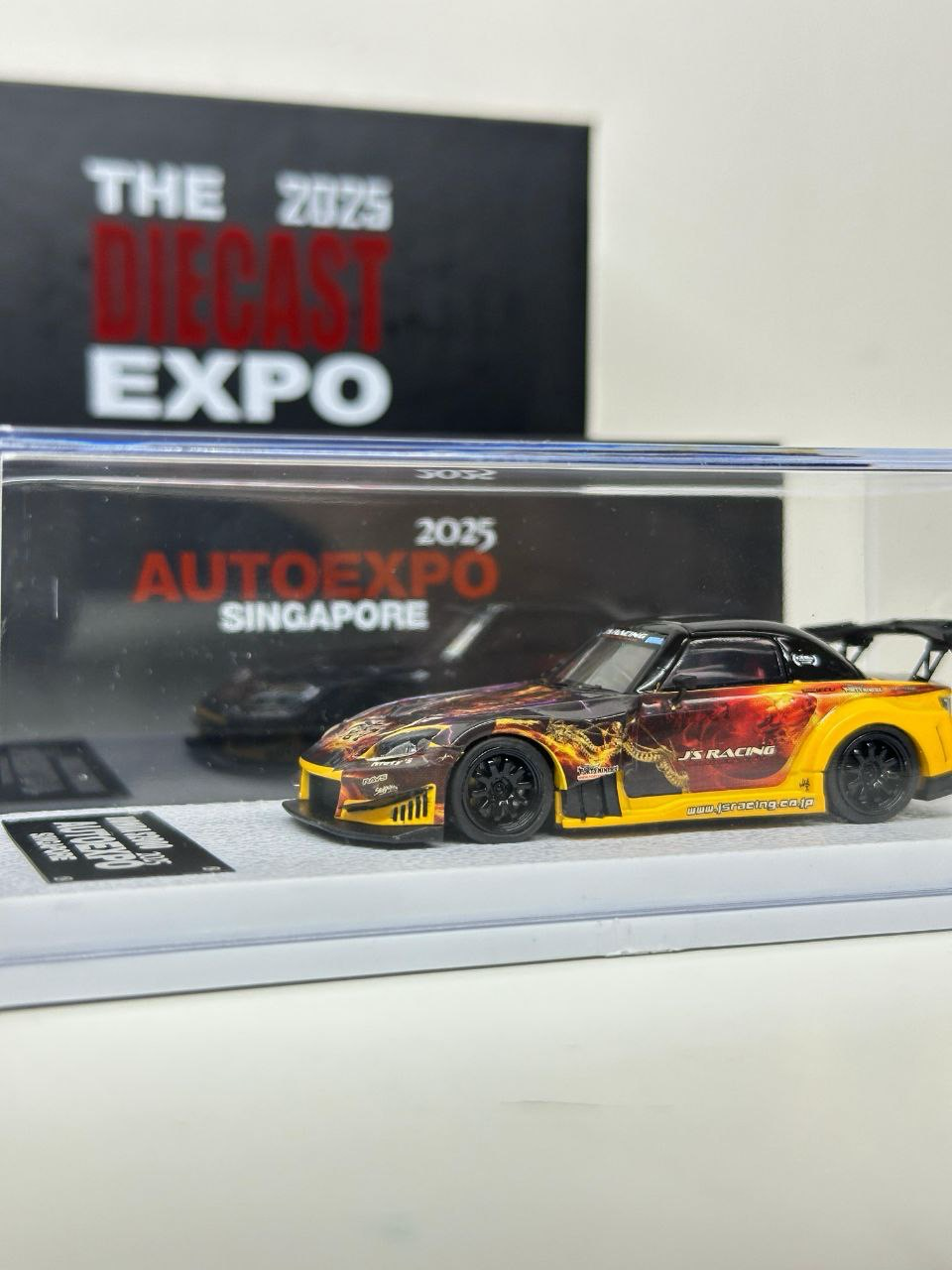 INNO64 Auto Expo 1/64 J’s Racing Honda S2000 Resin Model | 2025 The Diecast Expo