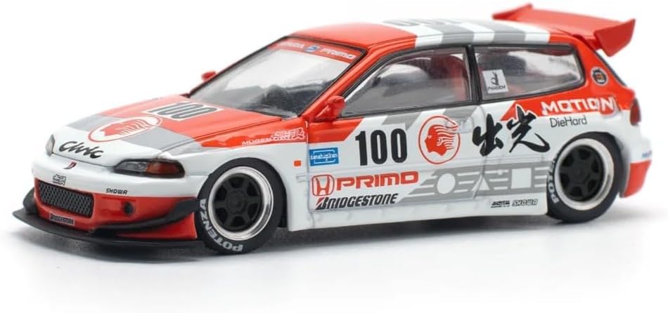 Pop Race - Honda Civic EG6 Pandem v1.5 Idemitsu Motion Infinite Limited Edition (PR64-212)