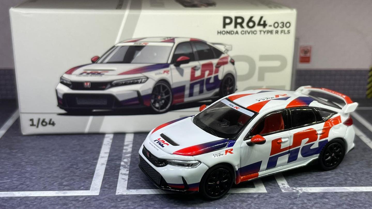 POPRACE 1:64 HONDA CIVIC TYPE-R (FL5) TCR - HRC