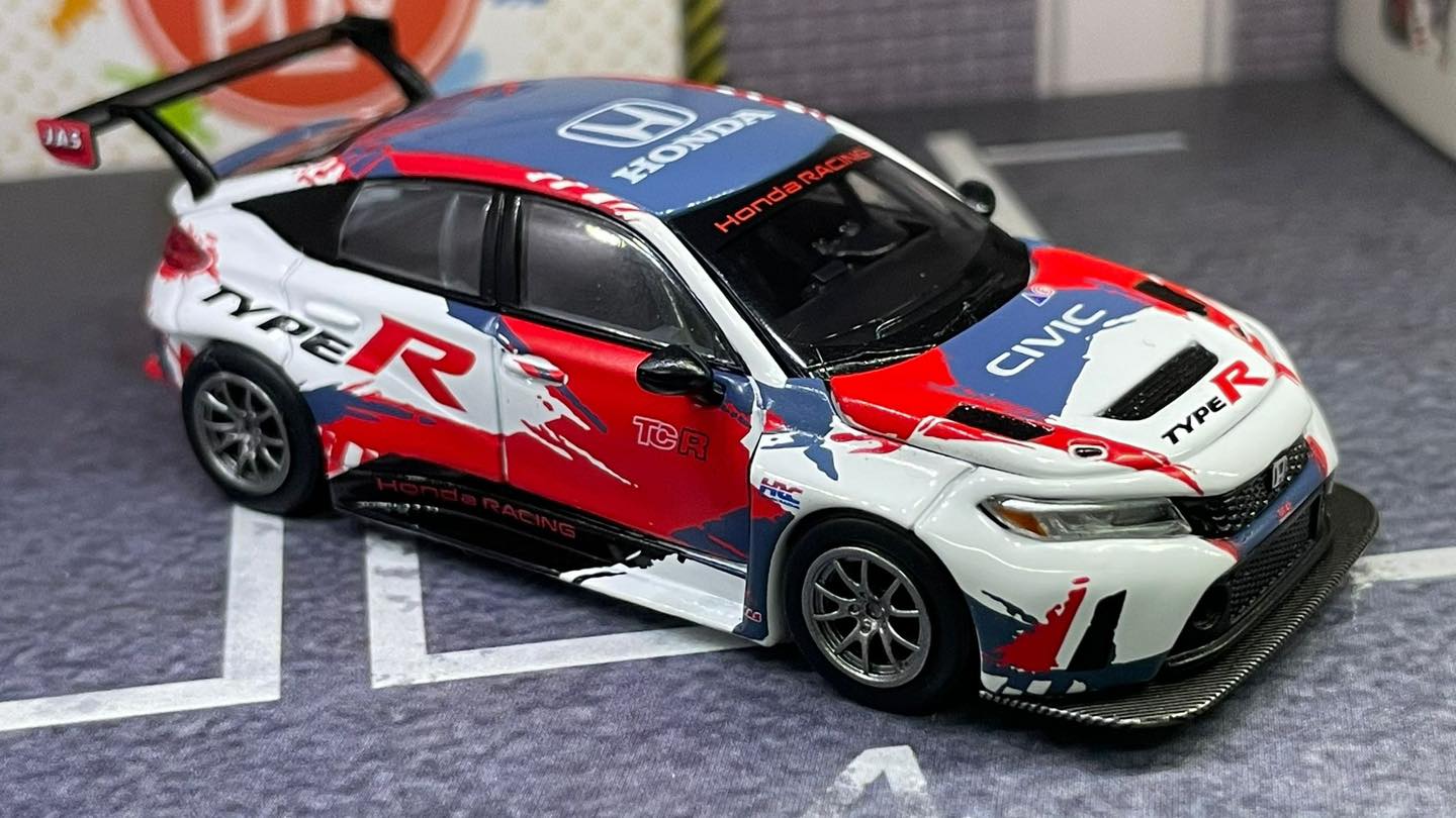 POPRACE 1:64 HONDA CIVIC TYPE-R (FL5) TCR - HRC