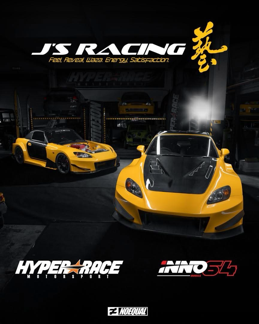 INNO64 x J’s Racing x Hyper Race Motorsport Honda S2000 | 2025 Tokyo Auto Salon TAS KL