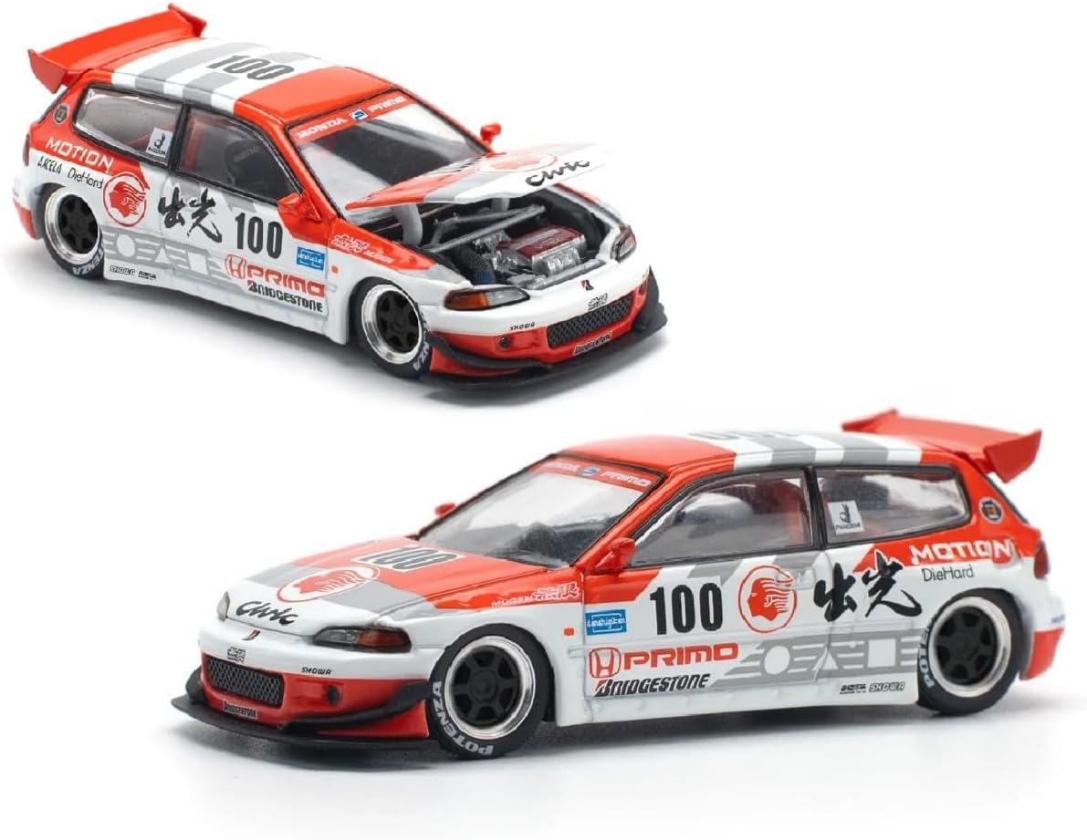 Pop Race - Honda Civic EG6 Pandem v1.5 Idemitsu Motion Infinite Limited Edition (PR64-212)