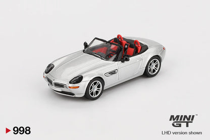 Mini GT - BMW Z8 Silver 1:64 scale model car