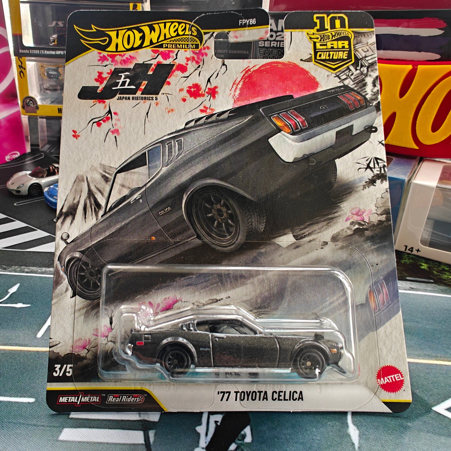 Hotwheels Premium 77 TOYOTA CELICA