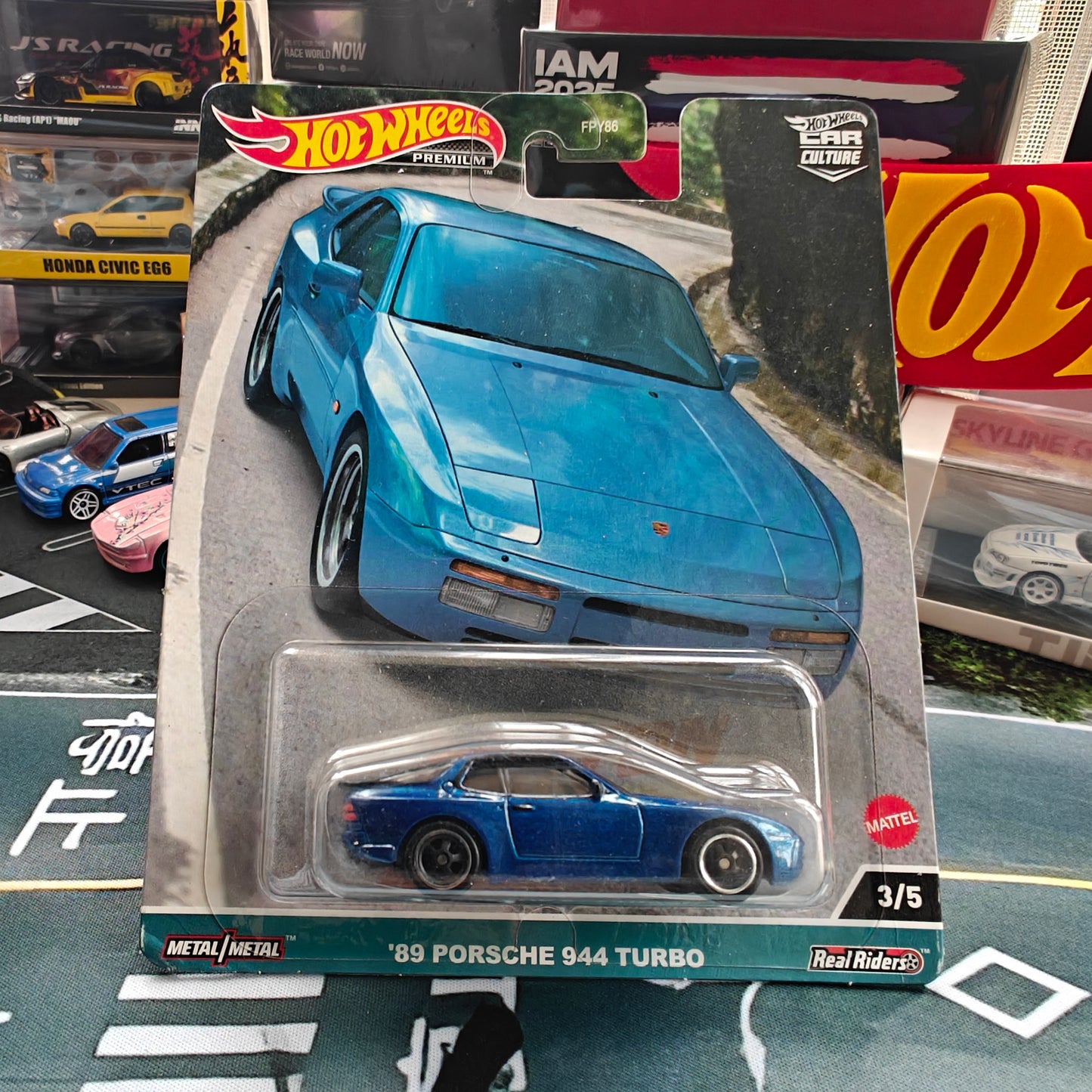 Hotwheels Premium 89 PORSCHE 944 TURBO