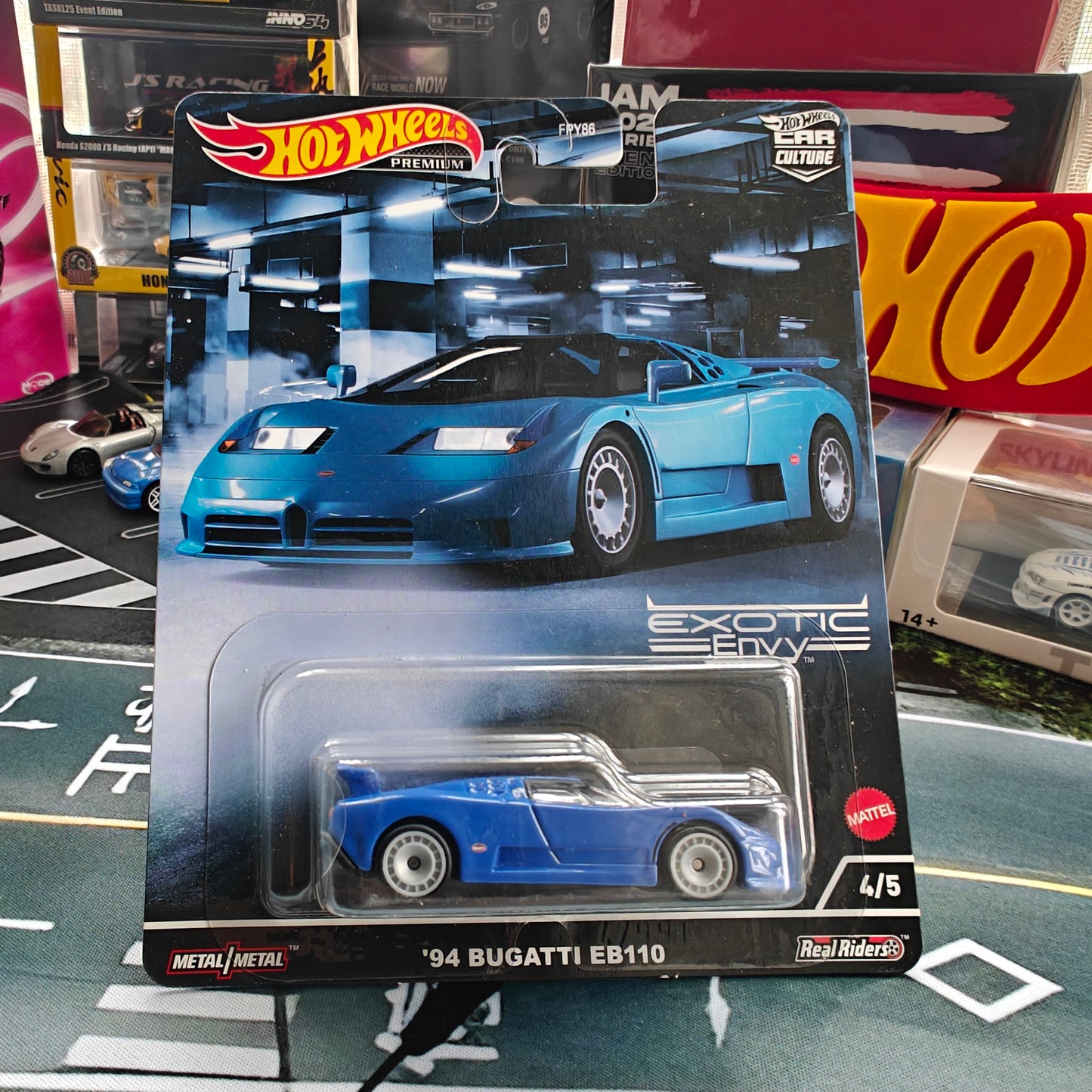 Hotwheels Premium 94 BUGATTI EB110