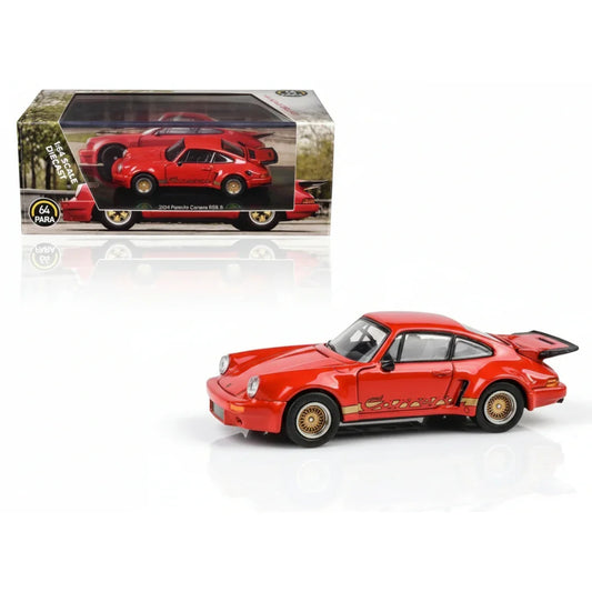 Para64 1:64 Porsche 911 Carrera RSR 3.0 – Guards Red – Scale Diecast Model Car