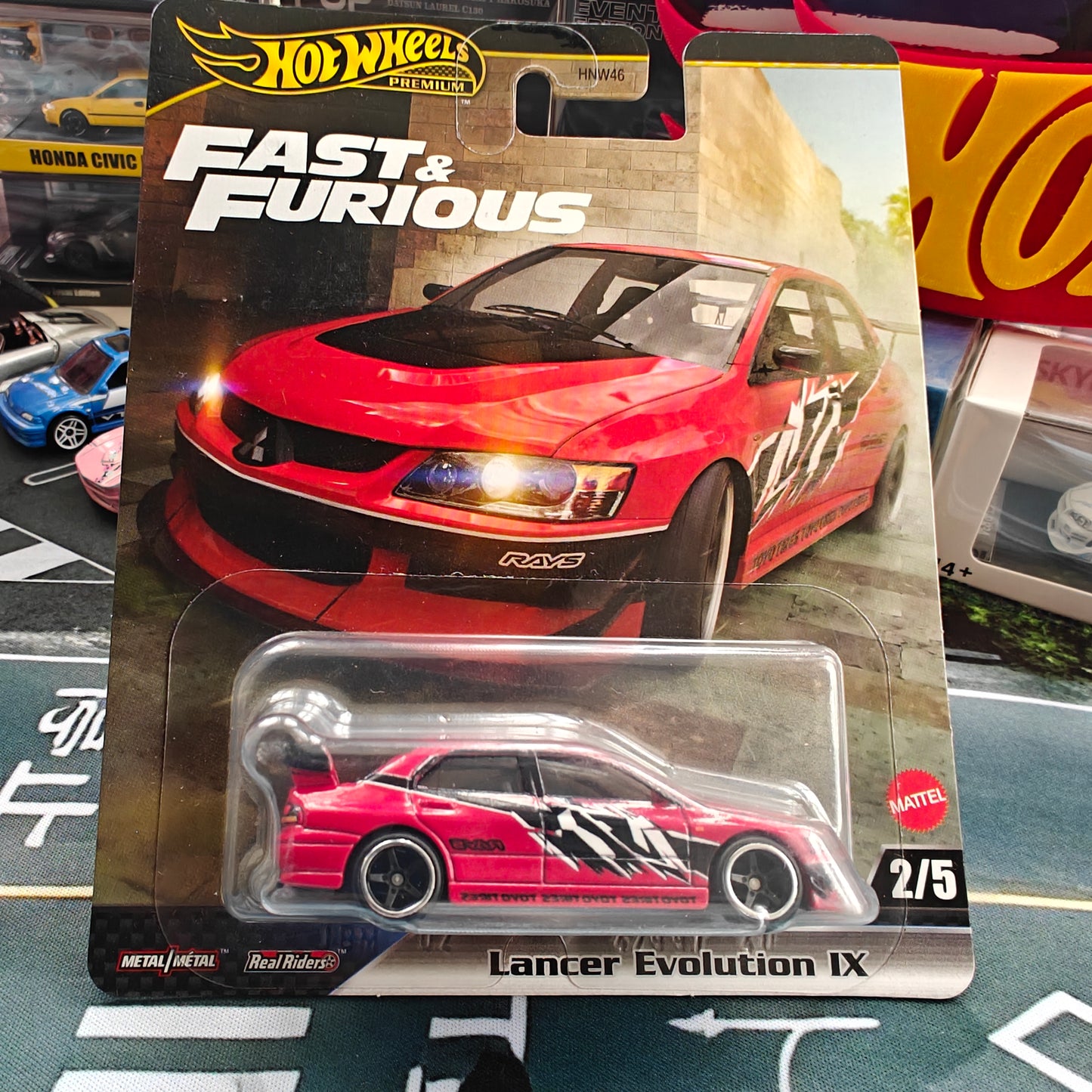 Hotwheels Premium Lancer Evolution IX