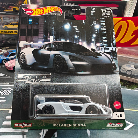 Hotwheels Premium MCLAREN SENNA