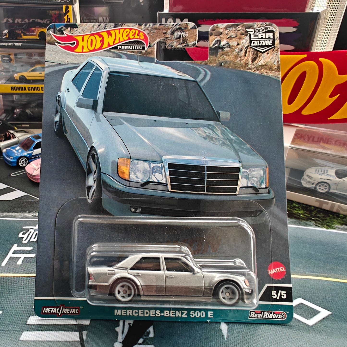 Hotwheels Premium MERCEDES-BENZ 500 E