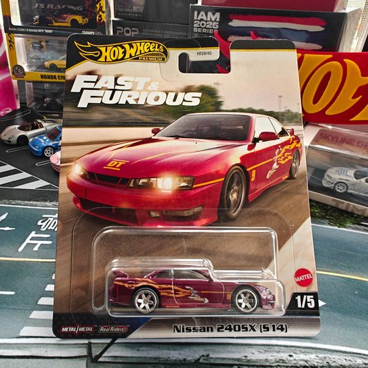 Hotwheels Premium Nissan 240SX (S14)