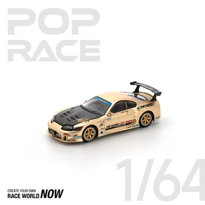 Pop Race - Top Secret GT300 Supra Carbon Hood - Scale 1/64 PR64-277